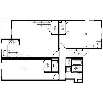 筑波大学 マンション 2LDK