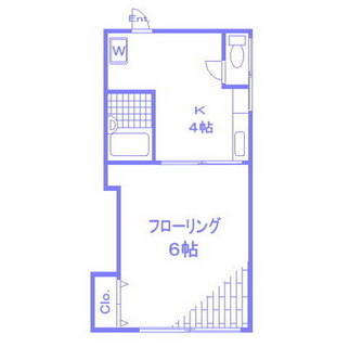 東京都文京区大塚５丁目 賃貸アパート 1K