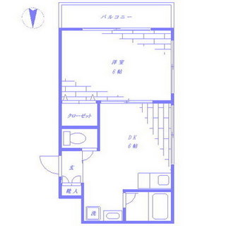 東京都文京区小日向３丁目 賃貸マンション 1DK