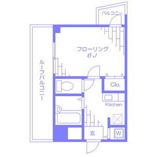 東京都文京区本駒込２丁目 賃貸マンション 1K