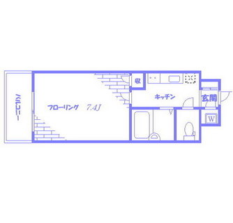 東京都文京区小石川３丁目 賃貸マンション 1K