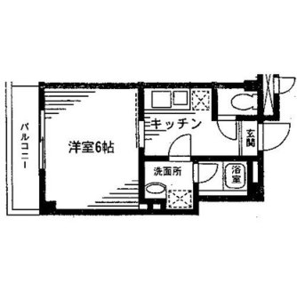 東京都文京区大塚２丁目 賃貸マンション 1K