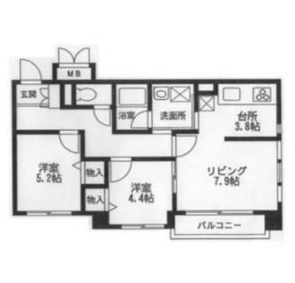 東京都文京区小日向２丁目 賃貸マンション 2LDK