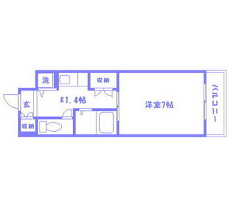 東京都文京区小石川４丁目 賃貸マンション 1K