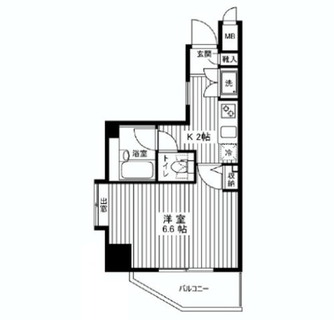 東京都文京区水道２丁目 賃貸マンション 1K