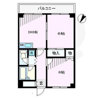 東京都北区田端３丁目 賃貸マンション 2DK