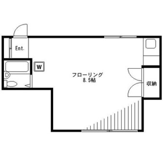 東京都新宿区原町２丁目 賃貸アパート 1R