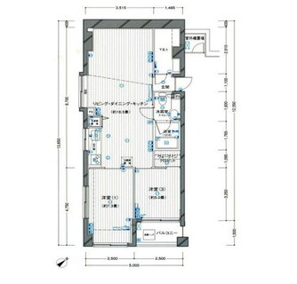 東京都文京区千石１丁目 賃貸マンション 2LDK