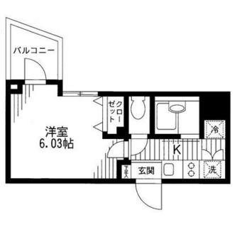 東京都新宿区早稲田鶴巻町 賃貸マンション 1K