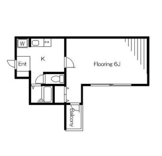 東京都文京区関口１丁目 賃貸マンション 1K