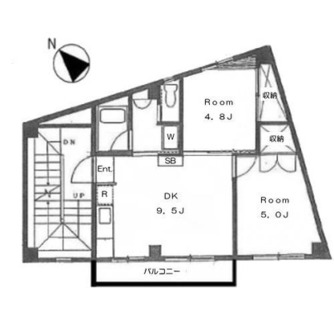 東京都文京区千石２丁目 賃貸マンション 2DK