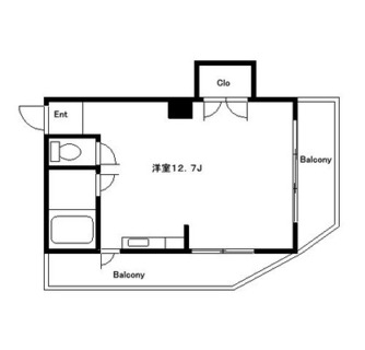 東京都豊島区巣鴨２丁目 賃貸マンション 1R