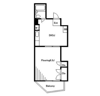 東京都豊島区南大塚２丁目 賃貸マンション 1DK