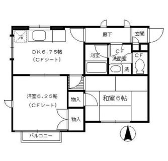 東京都文京区大塚４丁目 賃貸アパート 2DK