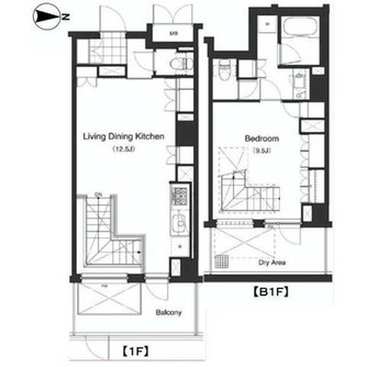 東京都文京区本駒込１丁目 賃貸マンション 1LDK