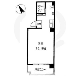 東京都豊島区北大塚２丁目 賃貸マンション 1R