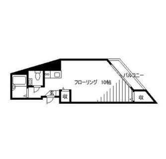 東京都文京区水道２丁目 賃貸マンション 1R