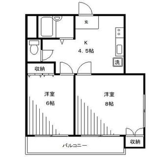 東京都豊島区南大塚１丁目 賃貸マンション 2K