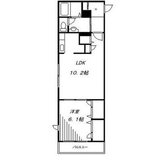 東京都文京区白山１丁目 賃貸マンション 1LDK