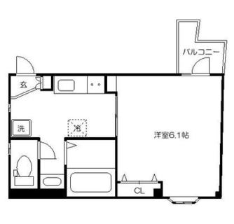 東京都文京区白山３丁目 賃貸マンション 1K