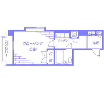 東京都豊島区巣鴨１丁目 賃貸マンション 1K