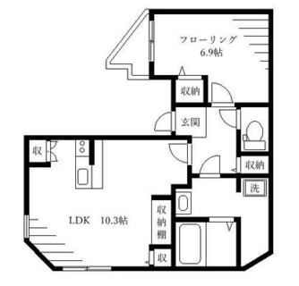 東京都文京区千石２丁目 賃貸マンション 1LDK