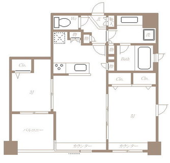 東京都文京区千石４丁目 賃貸マンション 2LDK