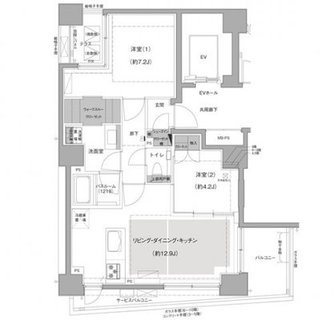 東京都文京区白山４丁目 賃貸マンション 2LDK