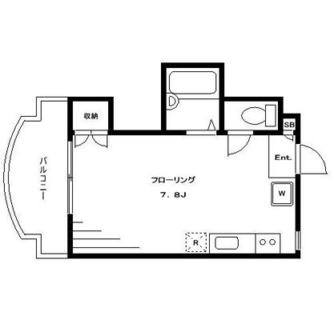 東京都豊島区巣鴨１丁目 賃貸マンション 1R
